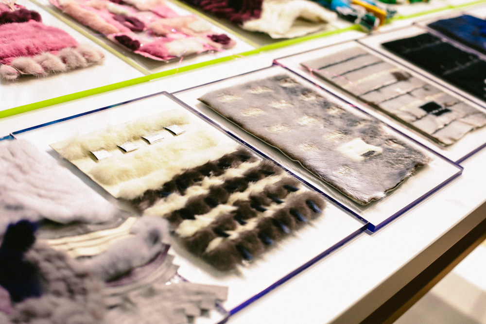 fur details of new collection 