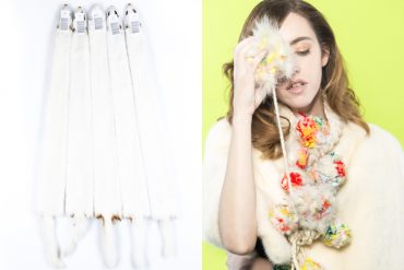 mink jacket is wearing minks skins