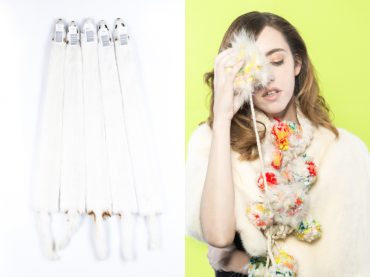 mink jacket is wearing minks skins