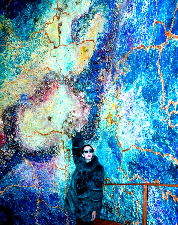 lynx fur carlo ramello lady fur