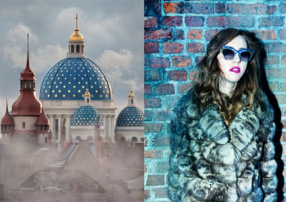 fur sable coat lady fur Sojuzpushnina