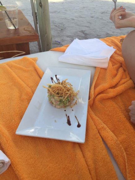 salad bikky beach lady fur