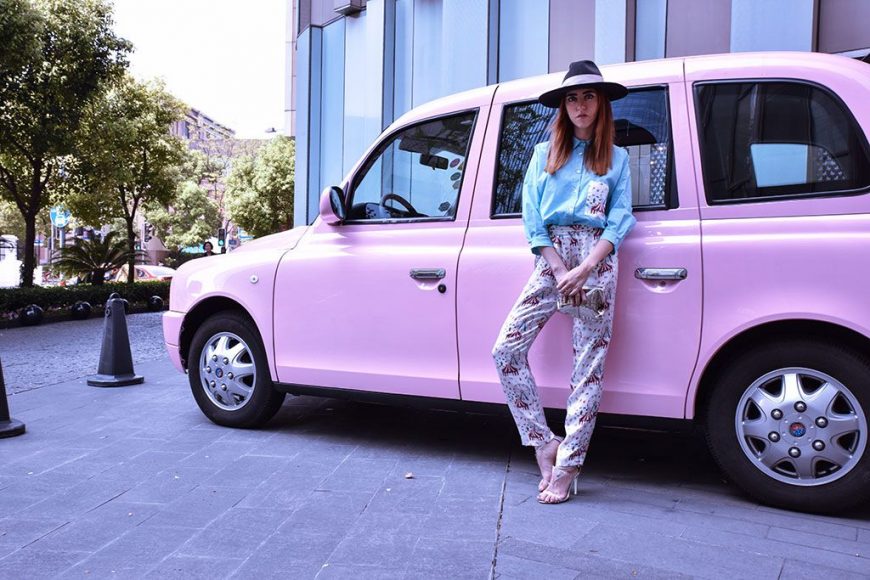 lady fur shanghai fashion week 2015