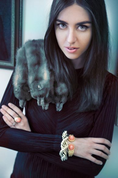 fur blogger lady fur