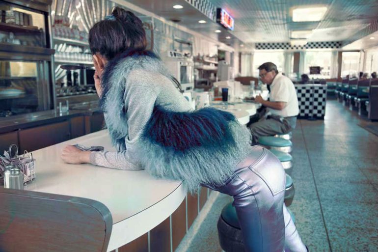 fur collar lady fur mano swartz