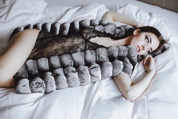 lingerie special occasion chinchilla