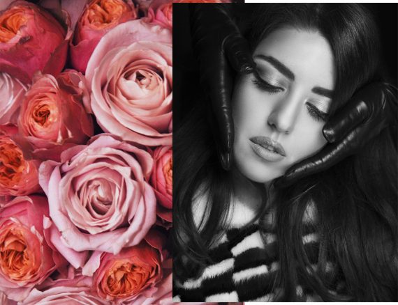 leather gloves fur bruno carlo