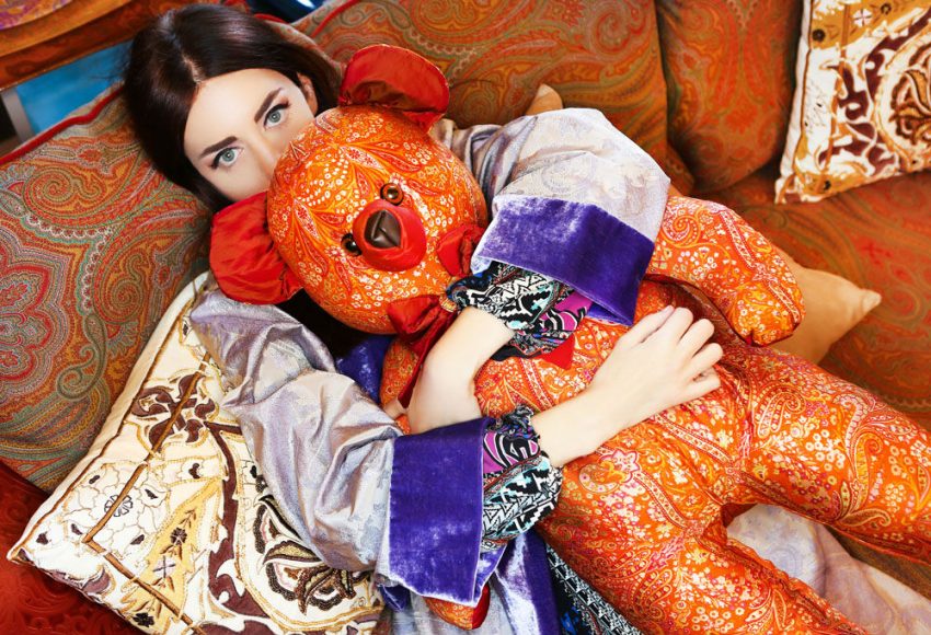 Lady Fur at Etro Home Porto Arabia The Pearl Qatar