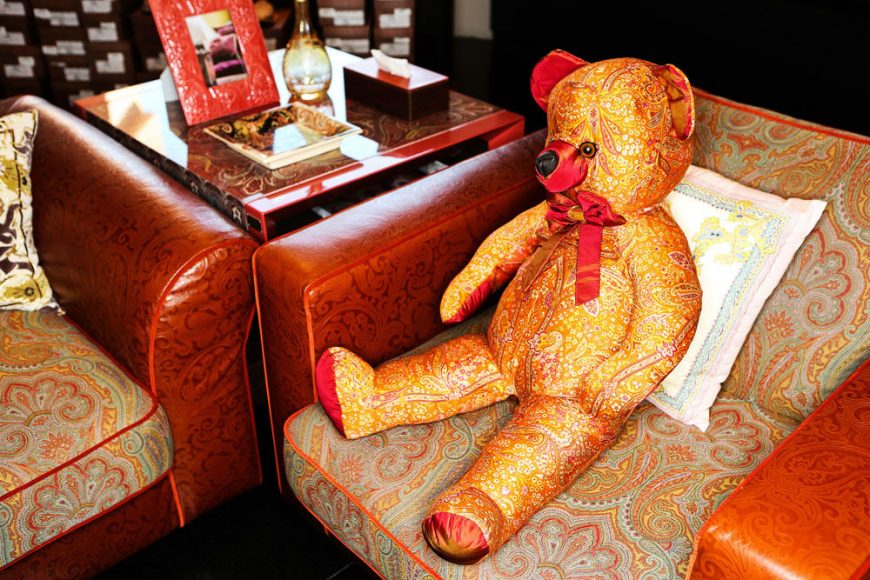 I'm in love with this Etro Bear