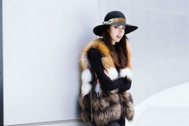 punto fur vest lady fur shanghai