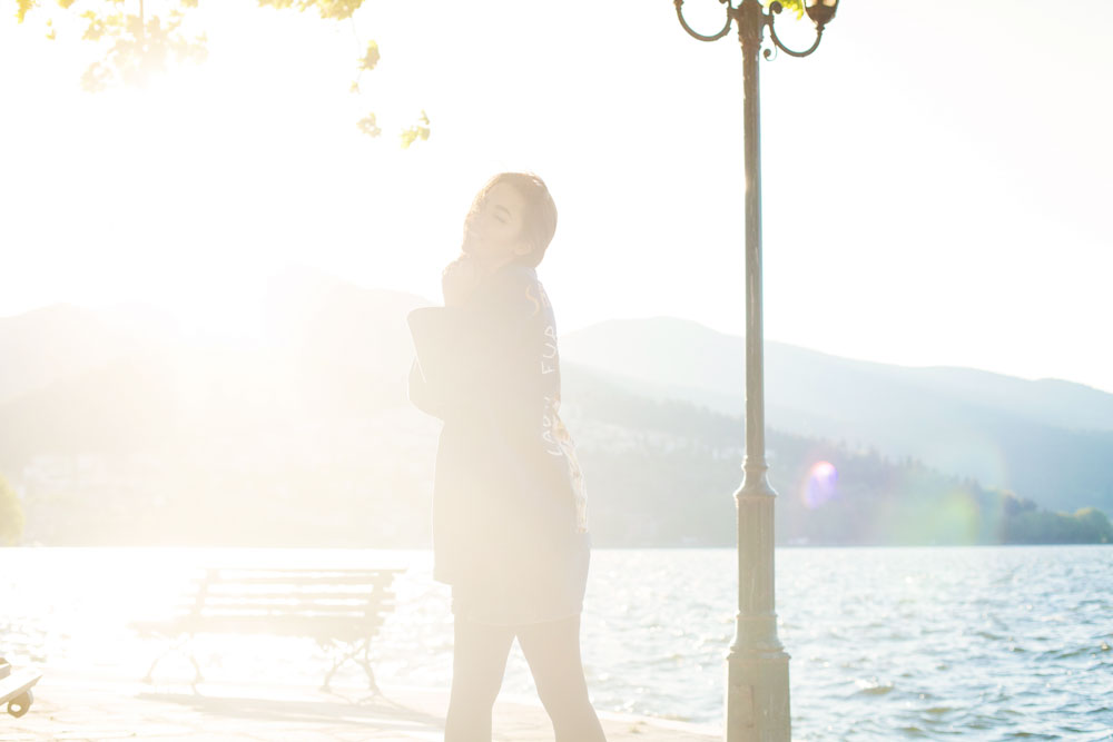 photo justin bieber denim jacket with fur lady fur