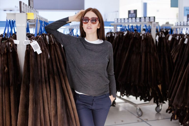 lady fur at kopenhagen fur Dressing for success