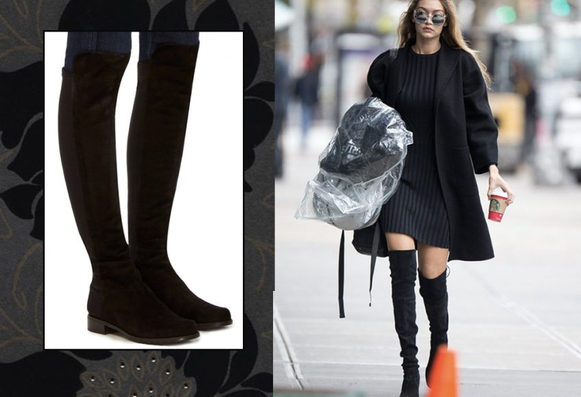 Dresses with knee high boots as worn by a trend setter | welovefur.com ...