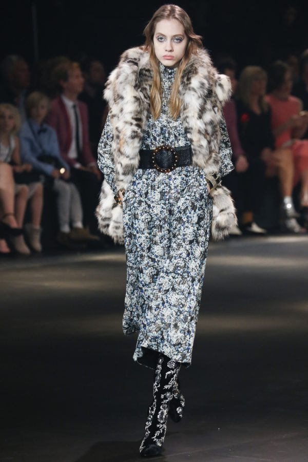 Saint Laurent fur vest