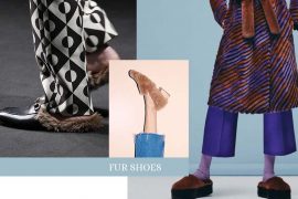 fur shoes