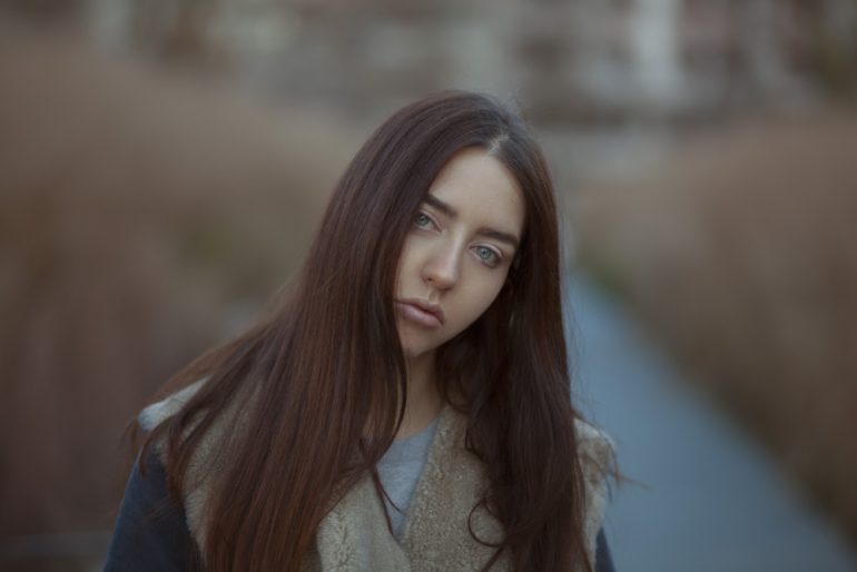 shearling coat selection lady fur