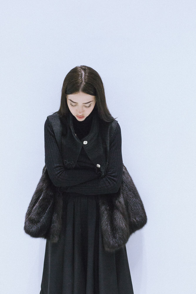 fur vest giorgio magnani