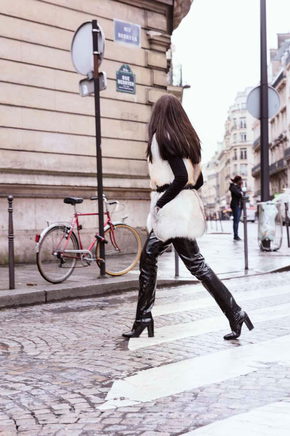 fox fur rachel paris