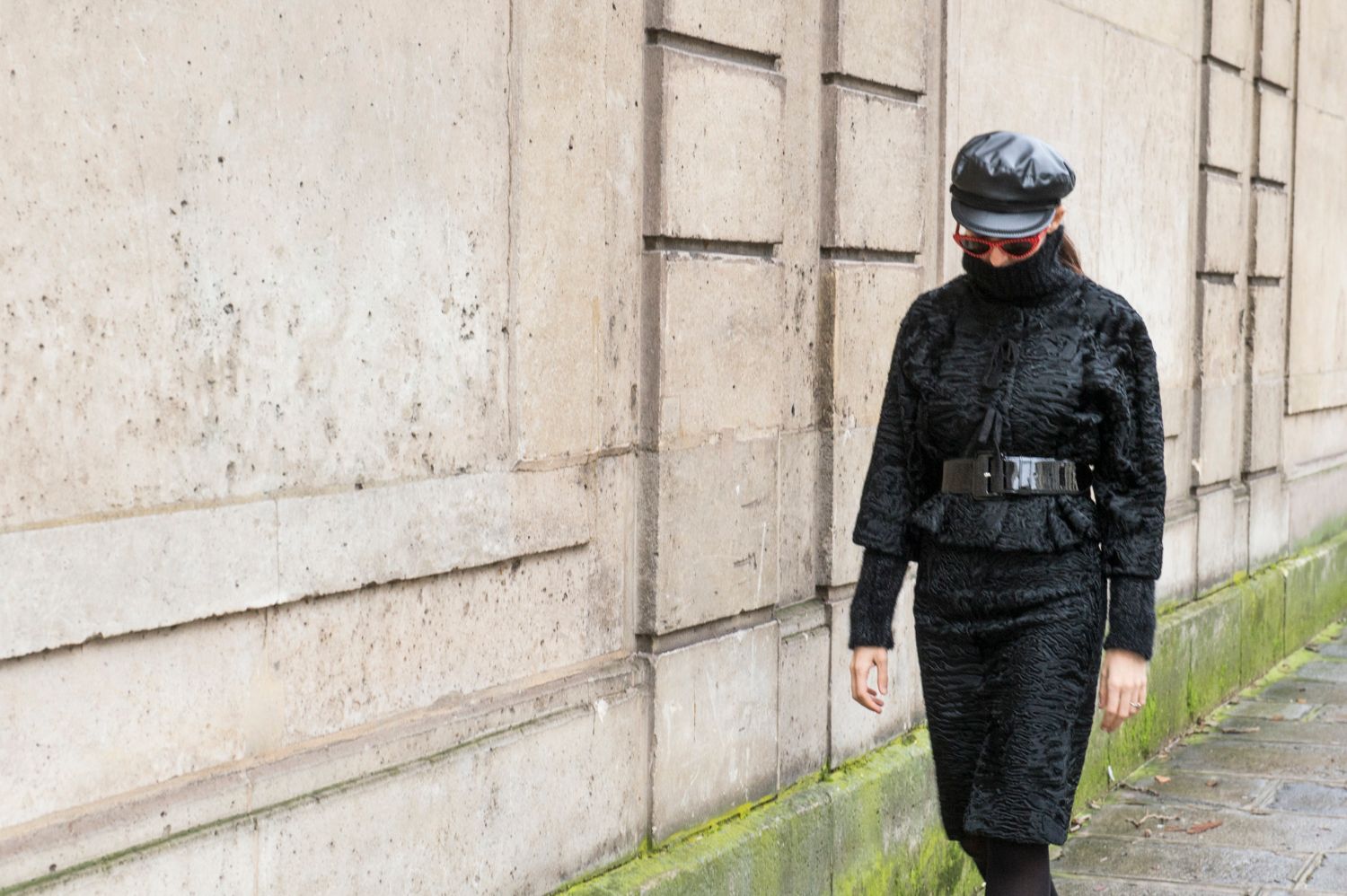 fur tailleur in swakara by kopenhagen fur