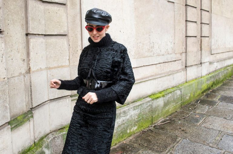 fur tailleur lady fur couture week