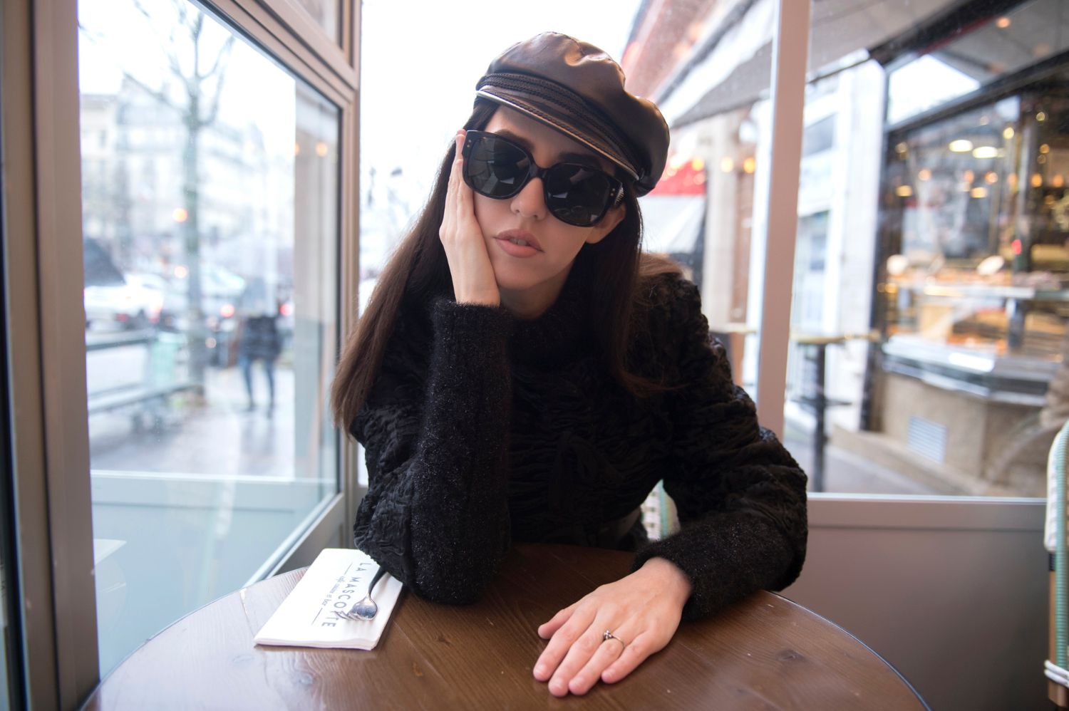 lady fur paris fashion week