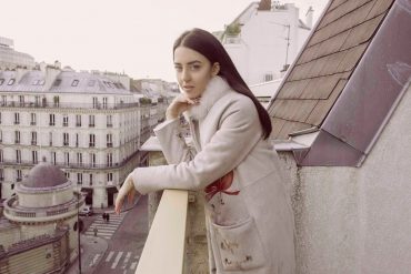 shearling coat manzoni 24