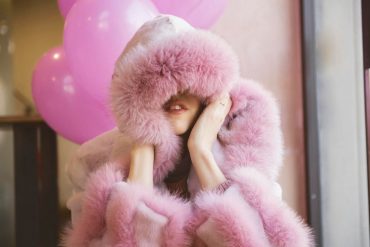 bazinas furs pink fur coat