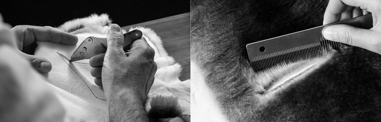 rabbit fur via orylag