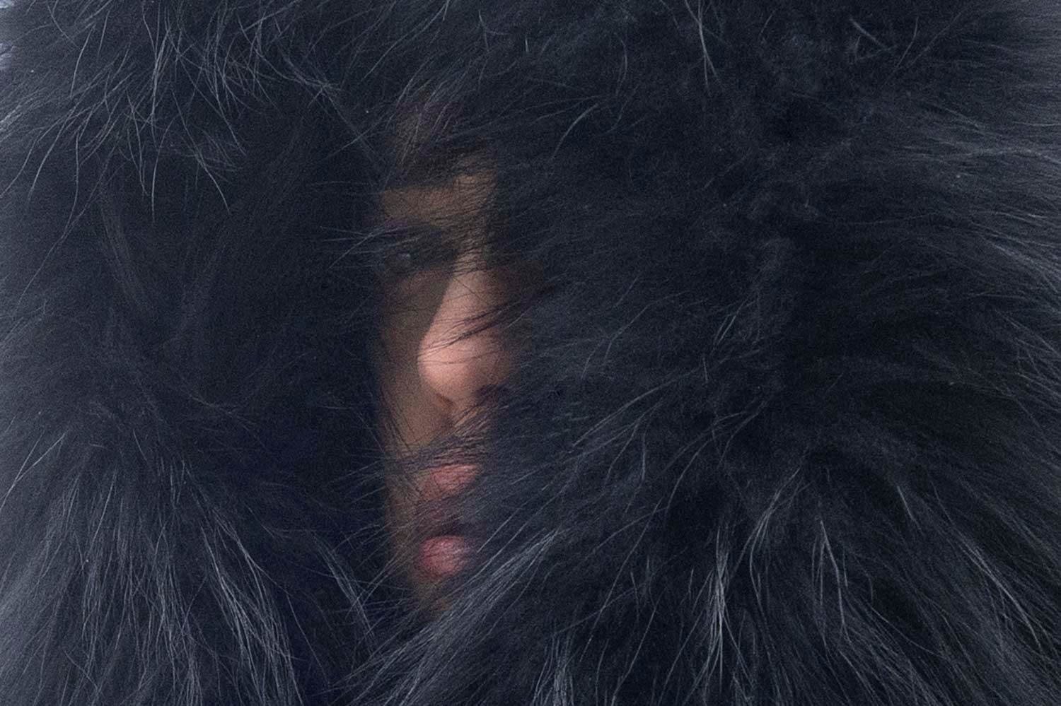 parka with fur